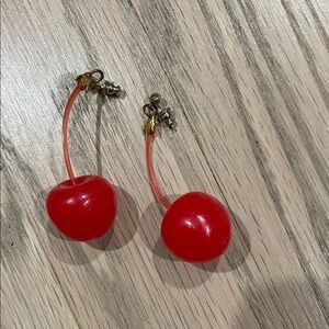 Red Cherry Earrings